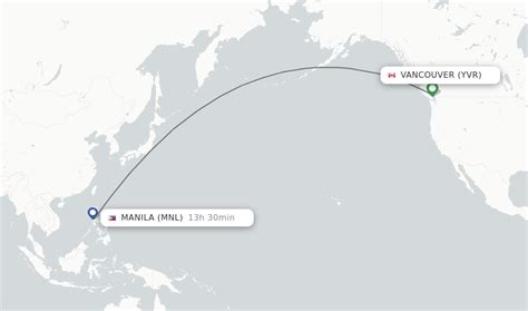 flights from vancouver to manila